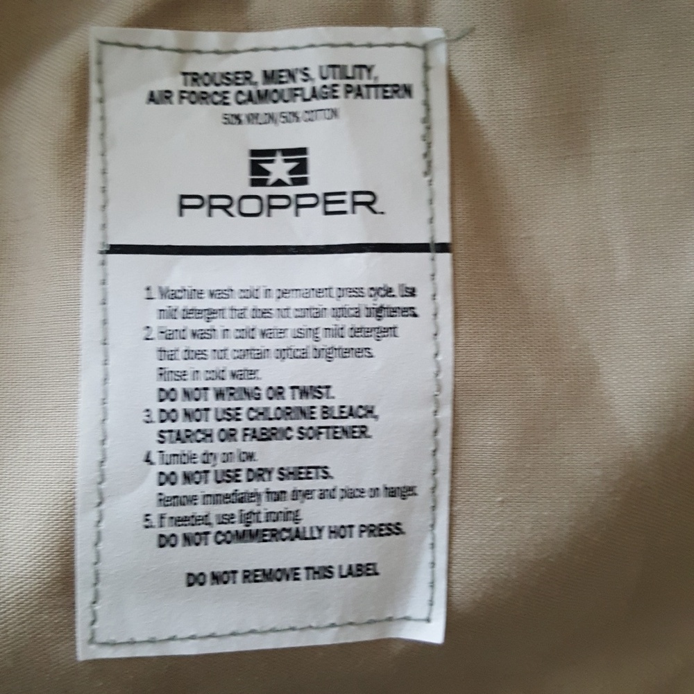 Propper Camuflage Pattern Pants. - Picture 7 of 8